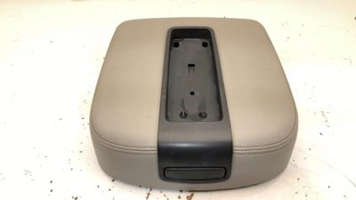 2007-2009 Gmc Sierra 1500 Center Console Lid Arm Rest Oem Light Gray Titanium