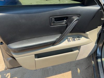 03-06 Fx45 Driver Left Front Door Trim Panel With Master Switch Willow/Black S