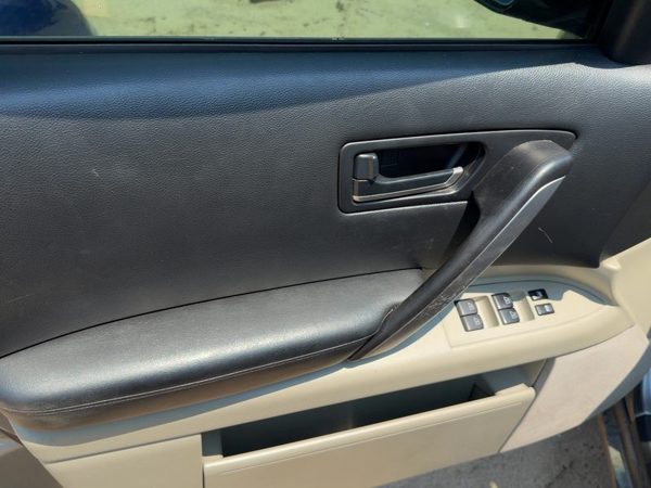 03-06 Fx45 Driver Left Front Door Trim Panel With Master Switch Willow/Black S — photo 8