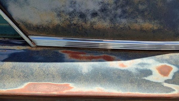 64-66 Ford Thunderbird Coupe Driver Left Rear Moulding On Quarter Panel Oem — photo 4