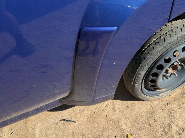 06-07 Hhr Driver Left Rear Moulding Door Without Panel Van 4Dr Daytona Blue 69U — photo 2
