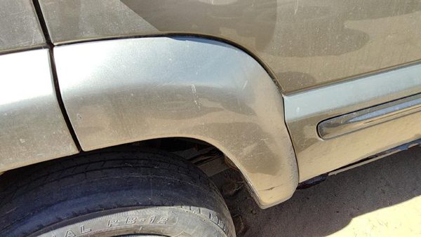 02-04 Liberty Passenger Right Rear Wheel Flare Moulding From Door Back Khaki Pjc — photo 1
