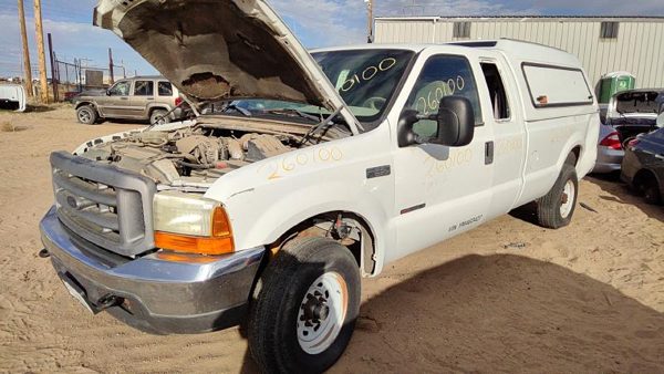 99-04 Ford F250 Super Duty Passenger Right Rear Brake Backing Plate Assembly Oem — photo 3