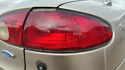 1995-1997 Ford Contour Passenger Right Outer Tail Light Brake Lamp Rear Crack