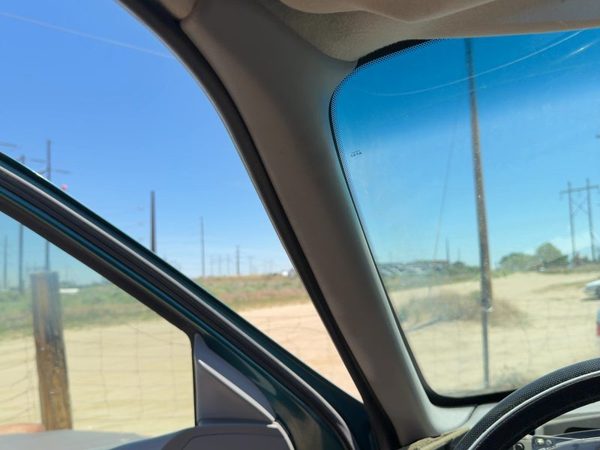 1998 Ford F150 Driver Left A Pillar Trim Windshield Post Panel Oem Gray F2 — photo 2