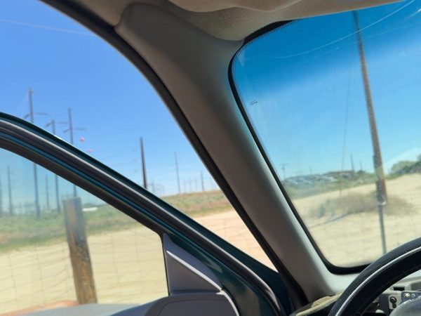 1998 Ford F150 Driver Left A Pillar Trim Windshield Post Panel Oem Gray F2 — photo 4