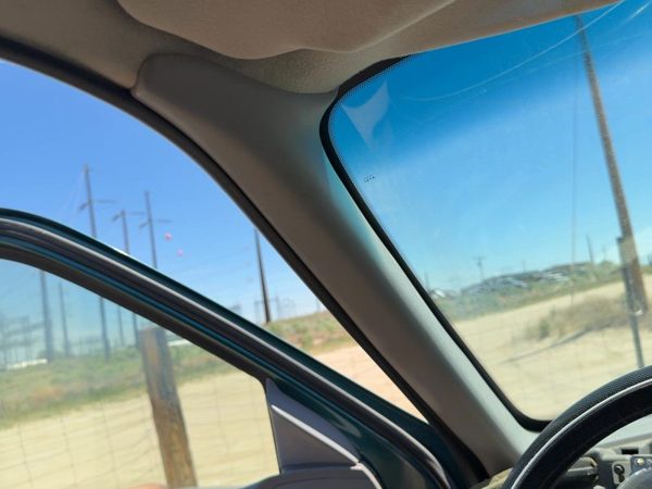 1998 Ford F150 Driver Left A Pillar Trim Windshield Post Panel Oem Gray F2 — photo 3