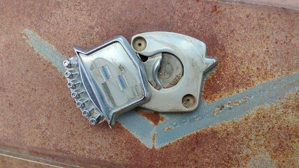 1980-1984 Deville Sedan Trunk Emblem Key Cover Rear Back Deck Lid — photo 5