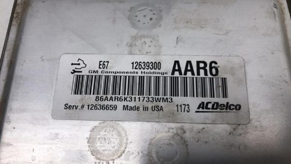 09-12 Gmc Canyon Electronic Control Module Computer Ecm Ecu 3.7L At 4X4 12636659 — photo 12