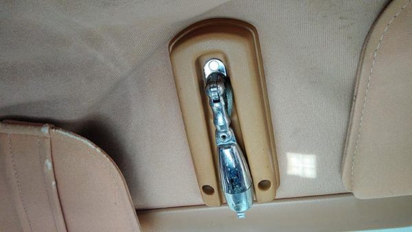 1984-1987 Ford Tempo Center Overhead Console Oem Dome Light Map Lamp Tan — photo 1