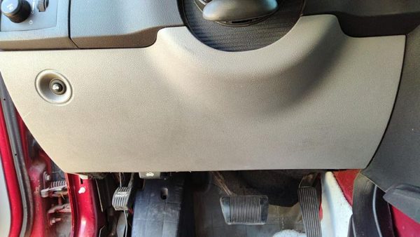 08-10 Charger Lower Dash Under Column Knee Bolster Trim Panel Db Slate Gray — photo 2