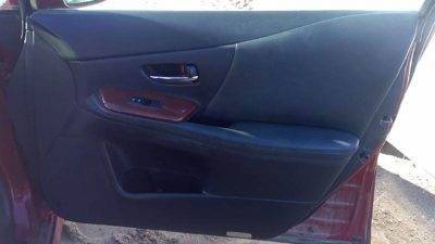 10-12 Lexus Hs250h Hybrid Passenger Right Front Inside Door Trim Panel Black 25