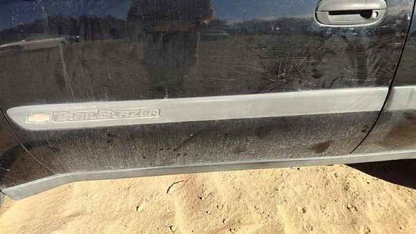 03-04 Chevy Trail Blazer Driver Left Front Moulding From Door Trim Strip Black — photo 1