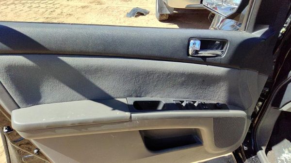 07-09 Nissan Sentra Driver Left Front Door Trim Panel With Master Switch Black W — photo 3