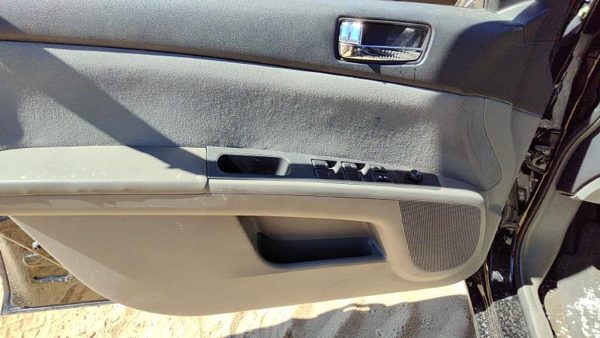07-09 Nissan Sentra Driver Left Front Door Trim Panel With Master Switch Black W — photo 5