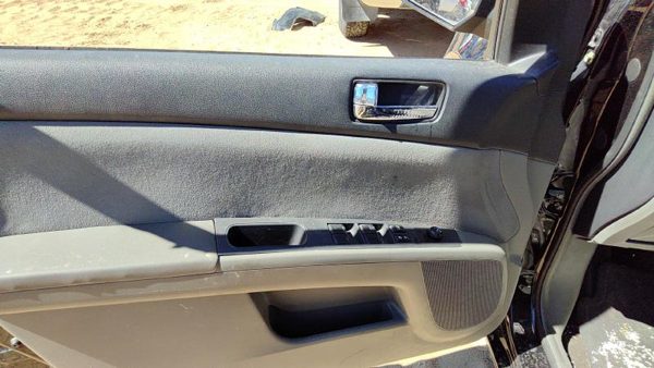 07-09 Nissan Sentra Driver Left Front Door Trim Panel With Master Switch Black W — photo 4