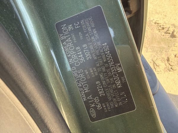 2006 Kia Sorento — vehicle photo 7