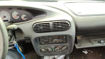 95-00 Stratus Dash Radio Trim Bezel Panel Heater Vent AC Agate