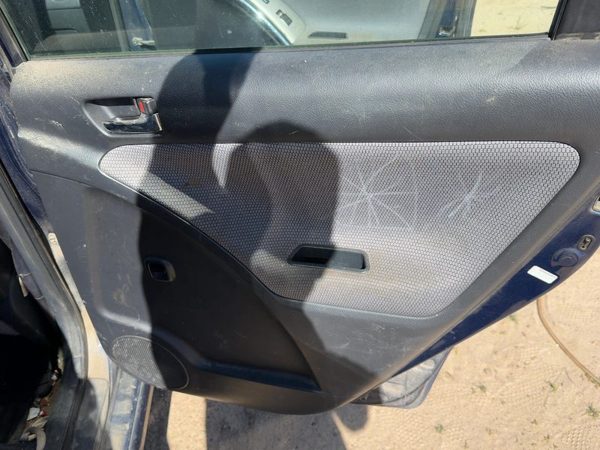 05-08 Toyota Matrix Xr Passenger Right Rear Door Trim Panel With Switches Back — photo 4