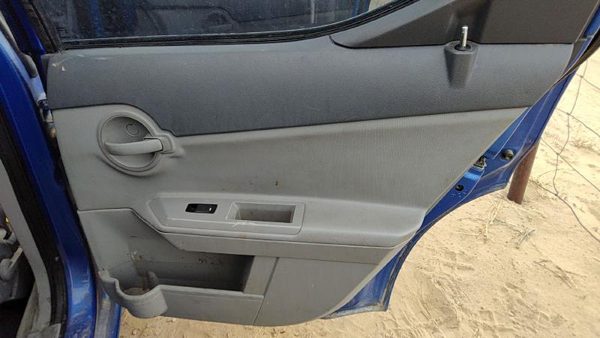08 Dodge Avenger Passenger Right Rear Door Trim Panel With Switches Back Gray Db — photo 1