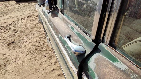 1984 Jeep Grand Front Door LH Green 55024570 — photo 2