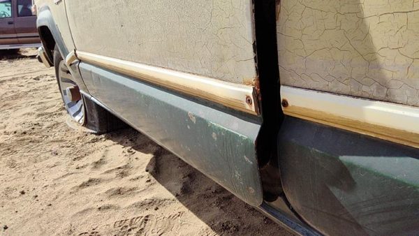 1984 Jeep Grand Front Door LH Green 55024570 — photo 4