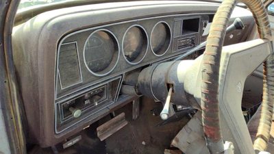 1984-1986 Dodge D350 Trim Bezel Around Speedometer Oem Dash Surround Panel