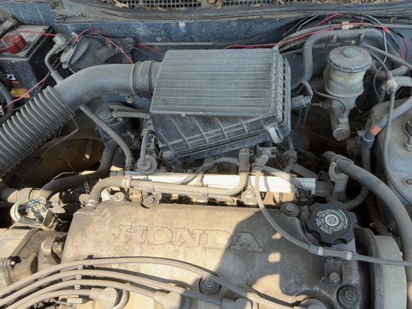 96-00 Civic Complete Air Intake Cleaner Filter Box Housing With Tube Oem 1.6L — photo 5