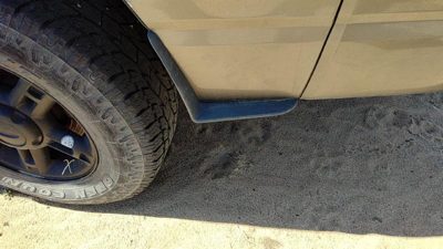 02-05 Ford Explorer Driver Left Rear Moulding On Quarter Panel Oem