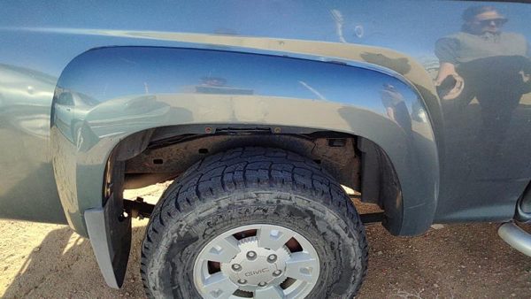 04-12 Gmc Canyon Passenger Right Rear Wheel Flare Moulding Back Stealth Gray 46U — photo 1