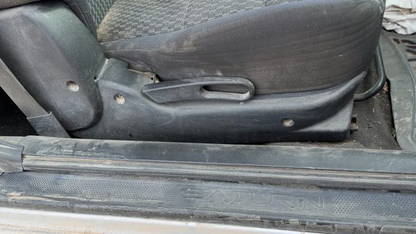 2003-2007 Saturn Ion Passenger Right Side Seat Trim Panel Oem Black 19E — photo 2