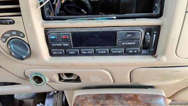98 Lincoln Navigator Temperature Control Module In Dash Heater Ac Head Unit Oem — photo 5