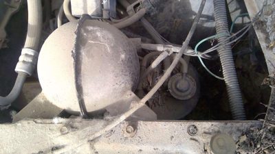1986 Chevy Caprice Fuel Vapor Canister Oem Charcoal Housing 17086095