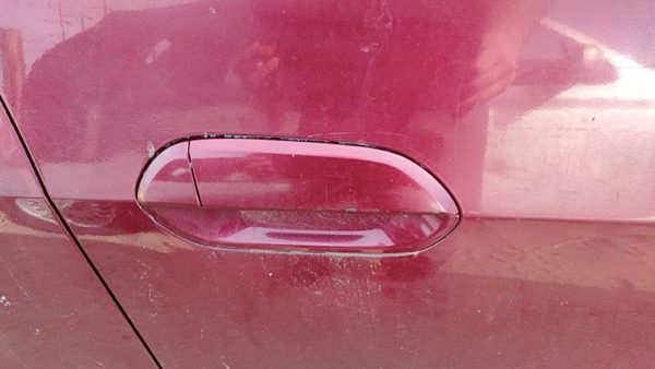 10-14 Honda Insight Passenger Right Front Outside Door Handle Oem Tango Red Re — photo 1
