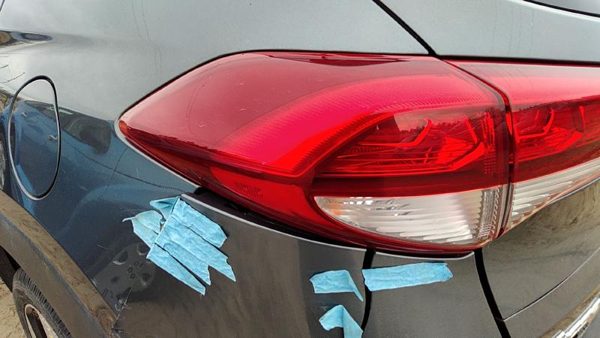 16-18 Tucson Driver Left Tail Light Brake Lamp Rear Outer Led Quarter Mounted — photo 3