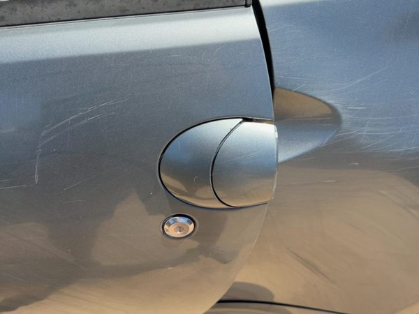 2006-2007 Mitsubishi Eclipse Driver Left Front Outside Door Handle Oem Silver — photo 2