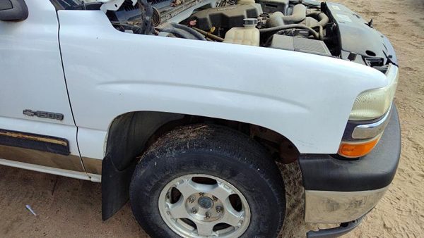 1999-2002 Chevy Silverado 1500 Passenger Right Front Fender Oem White 50U — photo 1