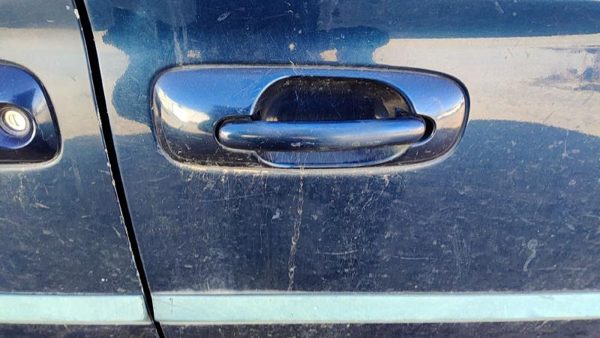 2001-2007 Dodge Caravan Driver Left Rear Outside Door Handle Oem Back Blue — photo 2
