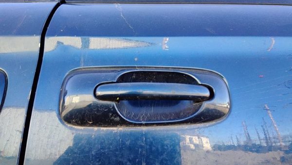 2001-2007 Dodge Caravan Driver Left Rear Outside Door Handle Oem Back Blue — photo 5