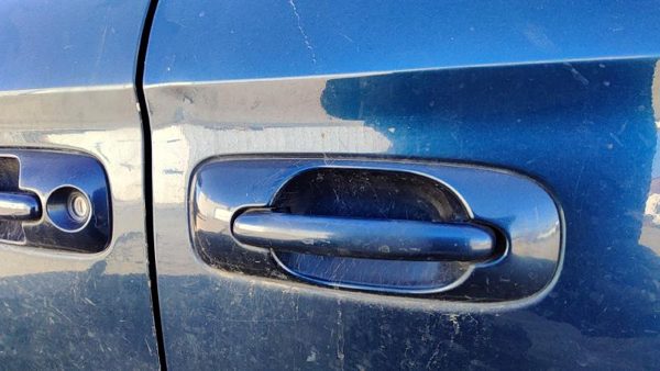 2001-2007 Dodge Caravan Driver Left Rear Outside Door Handle Oem Back Blue — photo 4