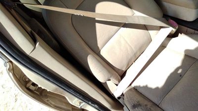 07-08 Grand Vitara Xl-7 Passenger Right Front Seat Belt Retractor Shoulder Tan