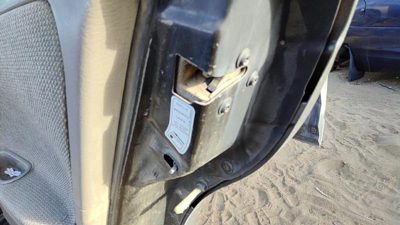 1996-1999 Saturn Sl1 Passenger Right Rear Door Latch With Rods/Cables Oem Back
