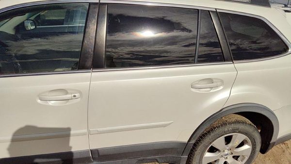 2012 Subaru Legacy Rear Door LH 7J Satin White — photo 1