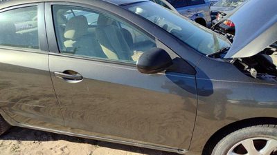 2010 Mazda 3 Front Door RH 4DR 38R Graphite Mica