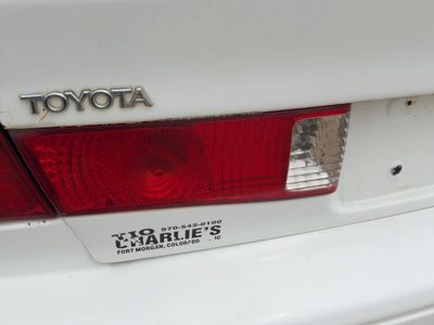00-01 Camry Driver Left Inner Tail Light Brake Lamp Oem Rear Lid Mounted Le V6