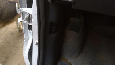 1997-2019 Ford Van E450 Driver Left Lower Kick Trim Panel Gray X2
