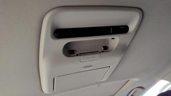 09-15 Honda Pilot Rear Center Overhead Dvd Player Console Tv Screen Gray/Blue Gr — photo 1