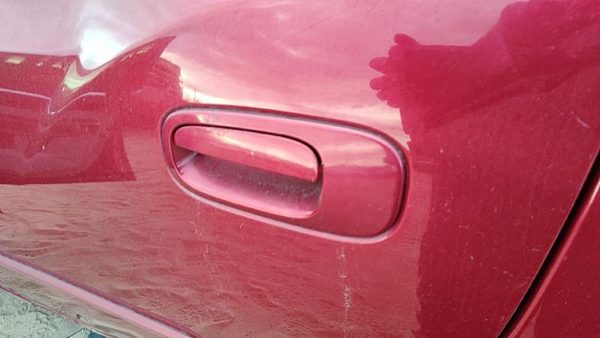 06-10 Dodge Charger Driver Left Rear Outside Door Handle Back Prh Inferno Red — photo 2