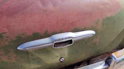 1953 Chevy Bel Air 150 Sedan Trunk Emblem Oem Chrome Badge Back