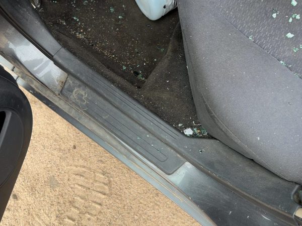 05 Nissan Altima Driver Left Rear Lower Sill Plate Step Trim Panel Oem Charcoal — photo 2
